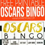 Free Printable 2020 Oscars Bingo Cards   Play Party Plan
