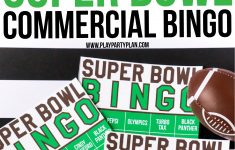 Free Printable 2020 Super Bowl Commercial Bingo – Play Party