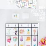 Free Printable Adorable Summer Bingo Cards | Free Printable