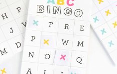 Free Printable Alphabet Bingo – Design Eat Repeat