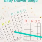 Free Printable Baby Shower Bingo Cards | Baby Shower Bingo