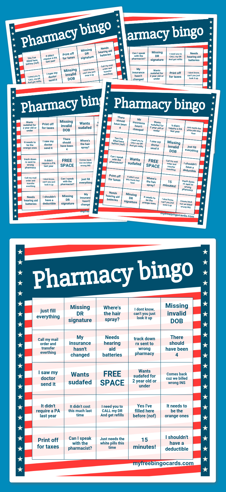 Free Printable Bingo Cards | Bingo Card Generator, Bingo