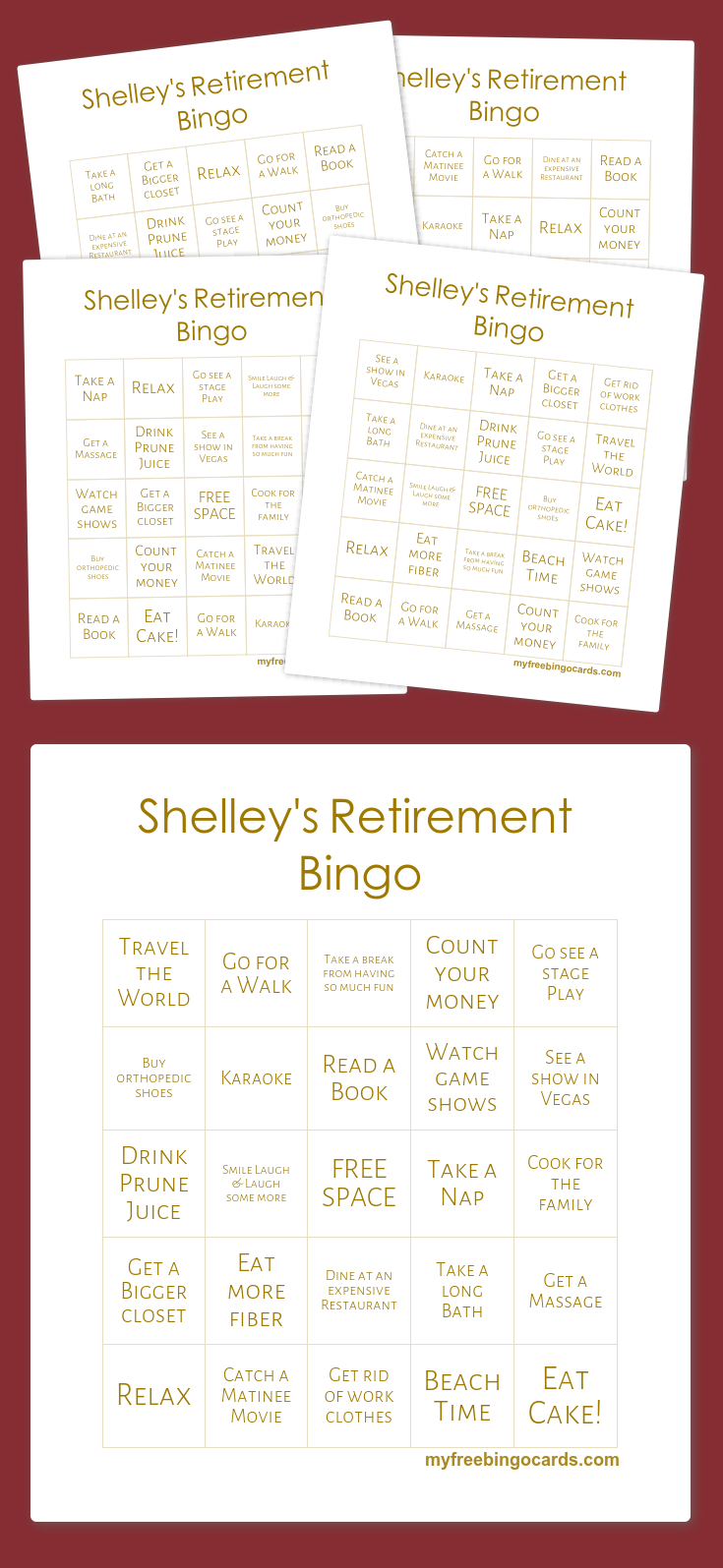 Free Printable Bingo Cards | Bingo Cards, Bingo Card