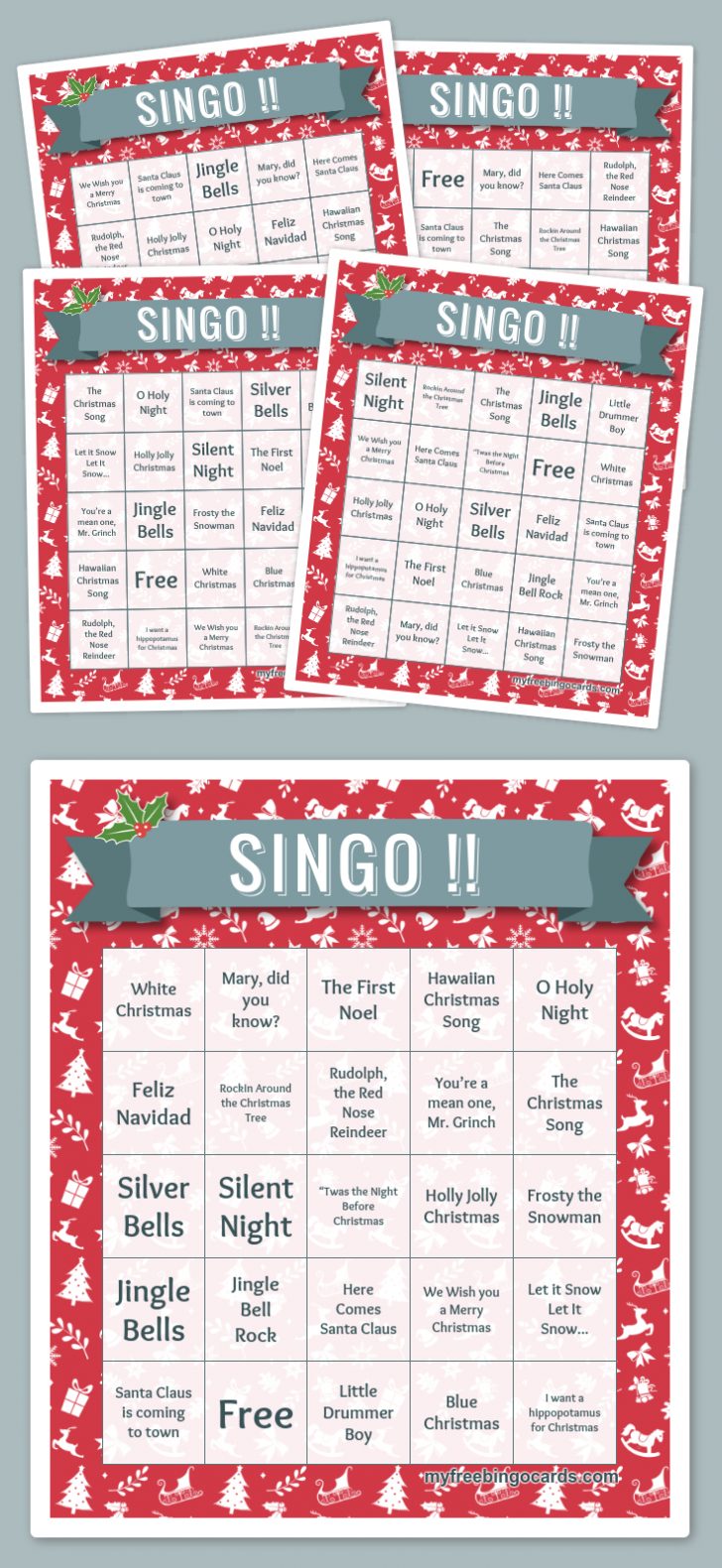 Funny Printable Bingo Cards