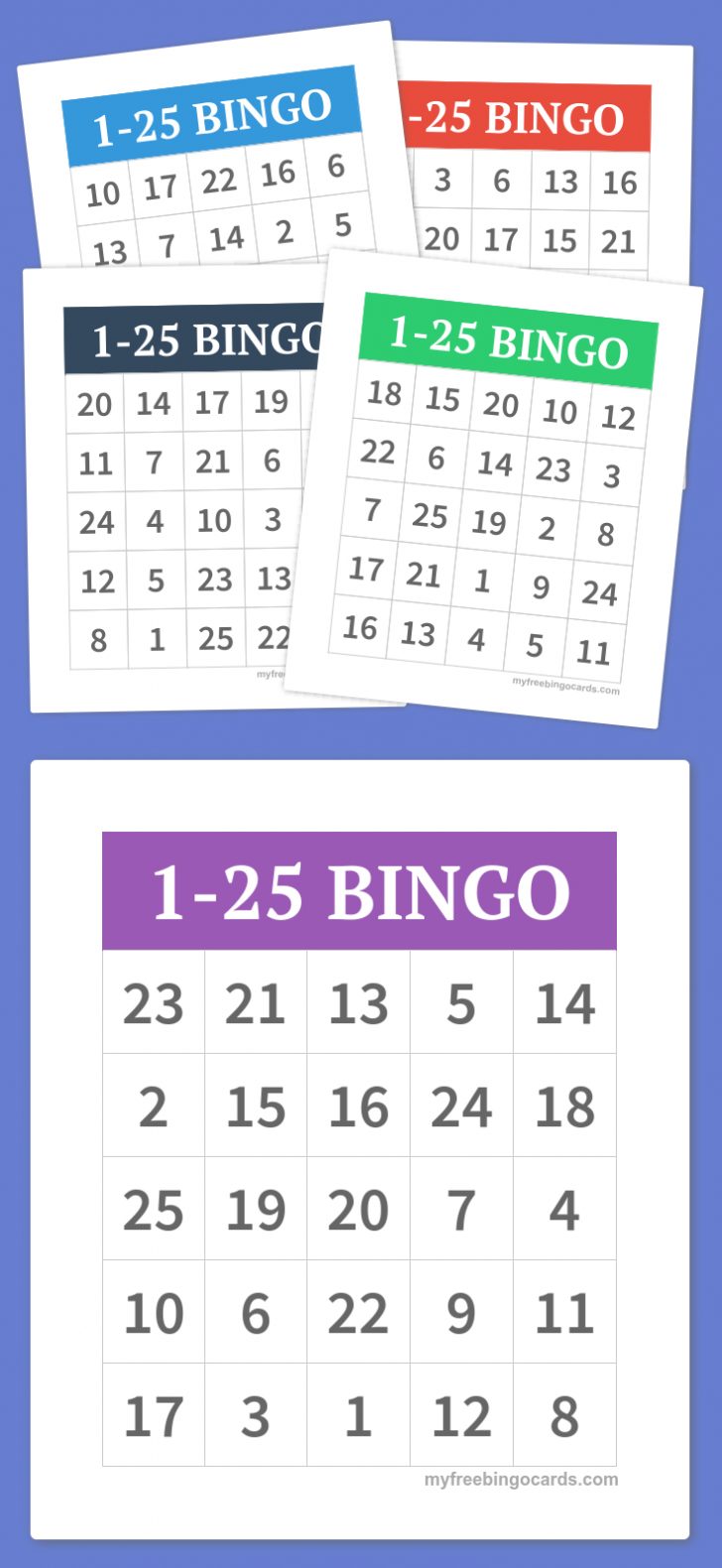 Printable Bingo Card Generator Free