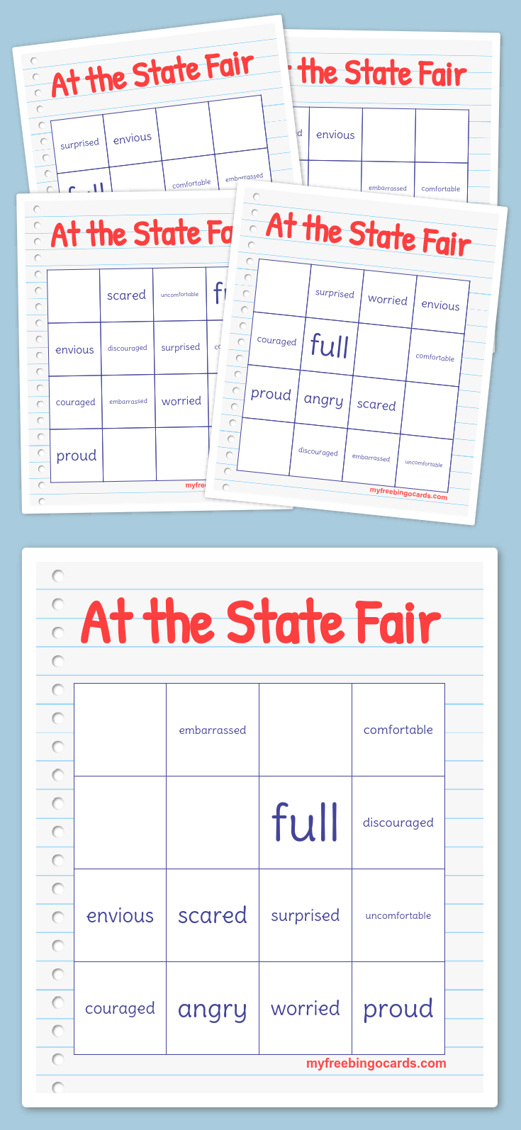 Free Printable Bingo Cards | Free Printable Bingo Cards