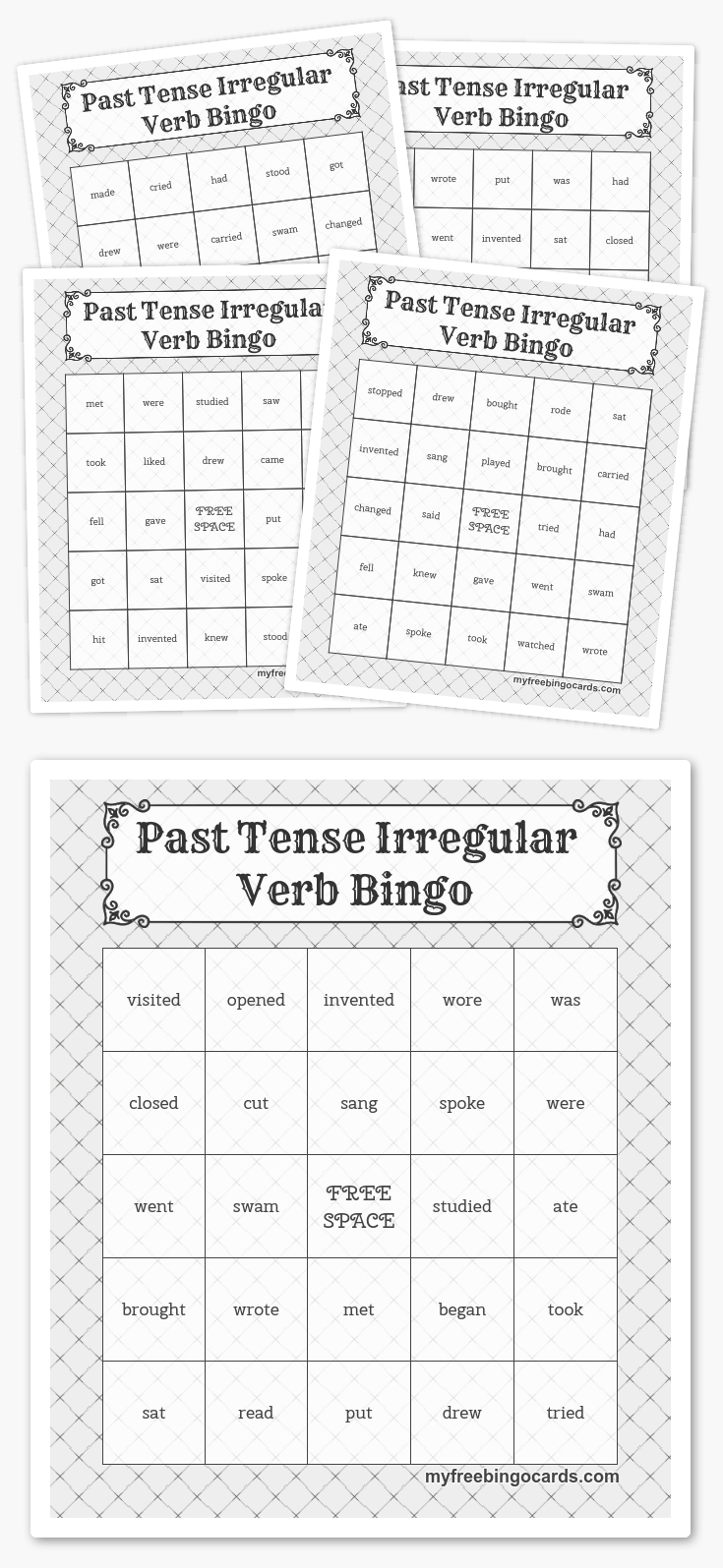 Free Printable Bingo Cards | Free Printable Bingo Cards