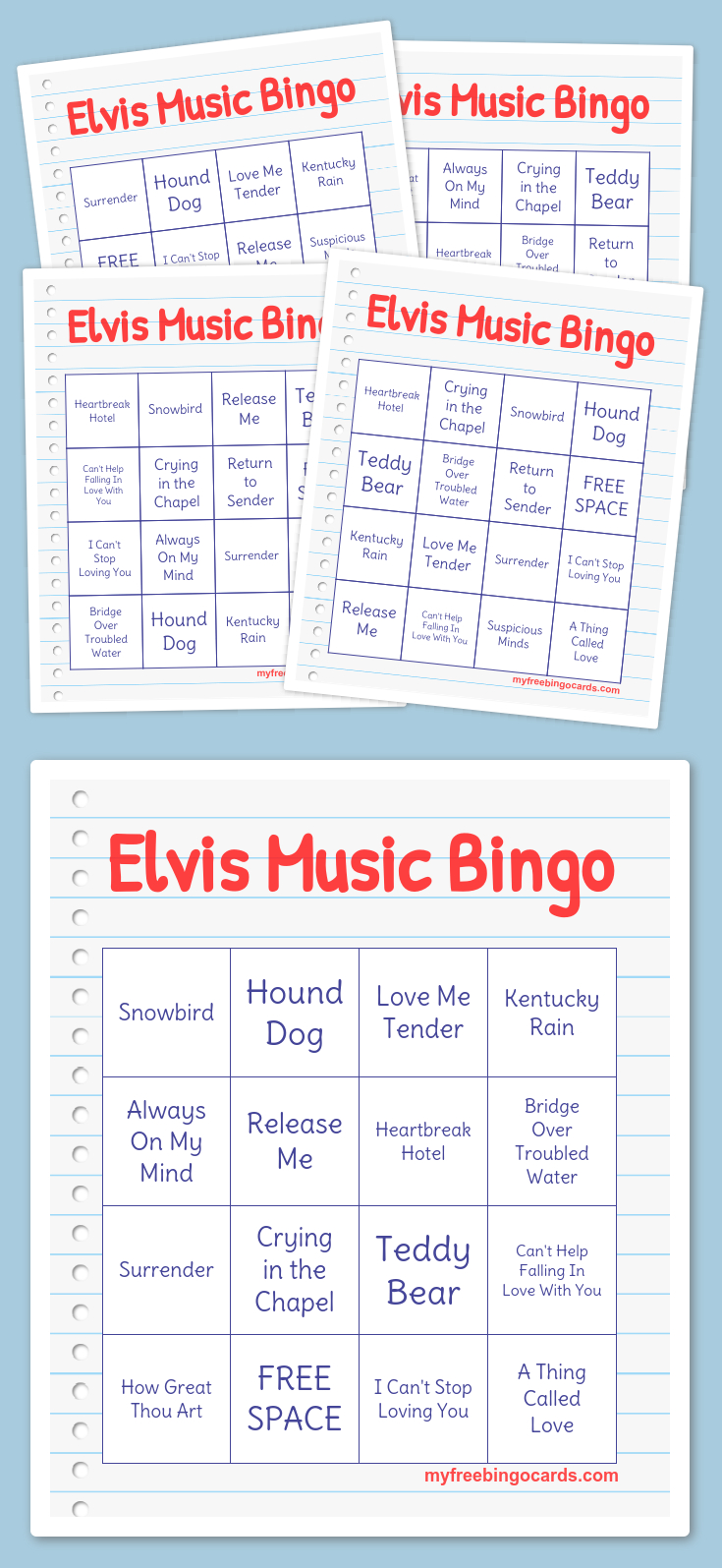 Free Printable Bingo Cards | Free Printable Bingo Cards