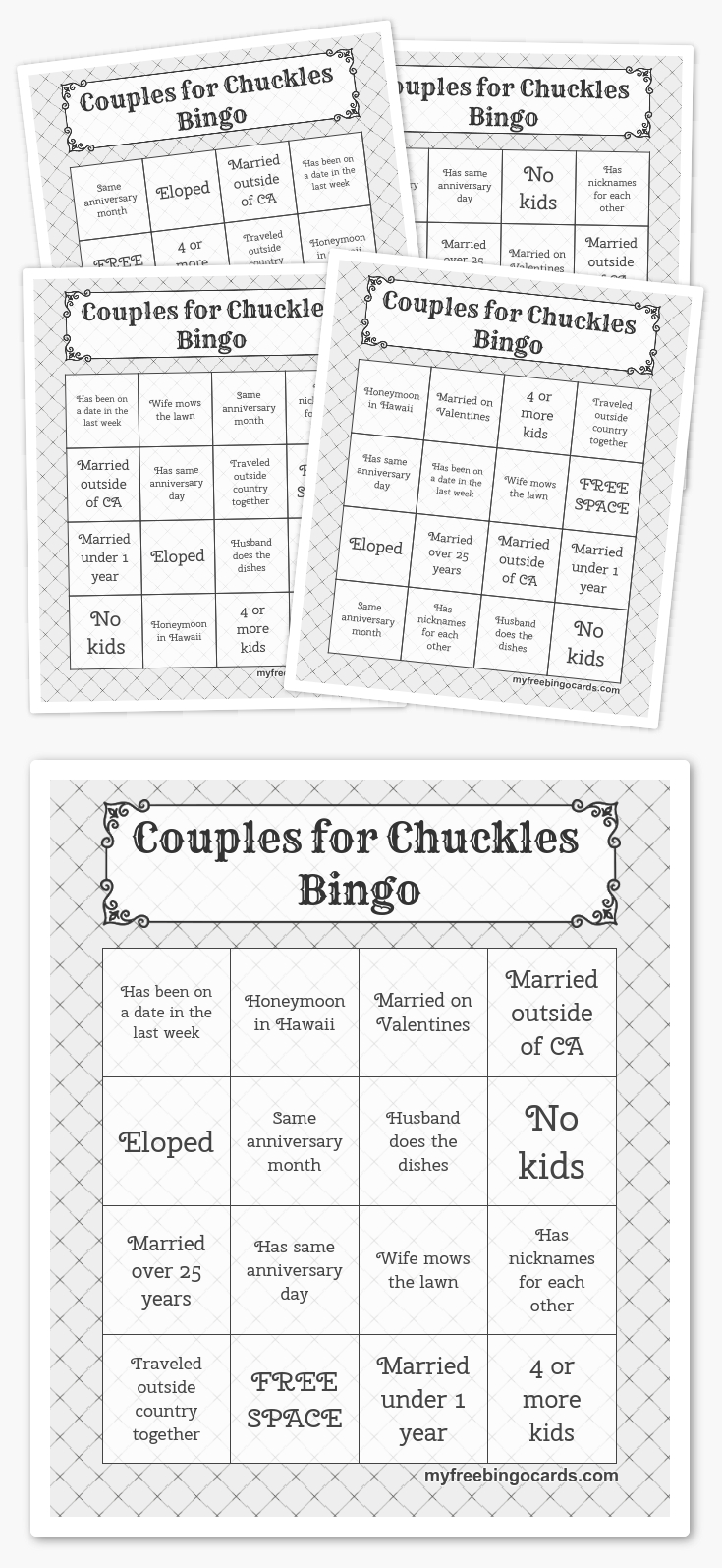 Free Printable Bingo Cards | Free Printable Bingo Cards