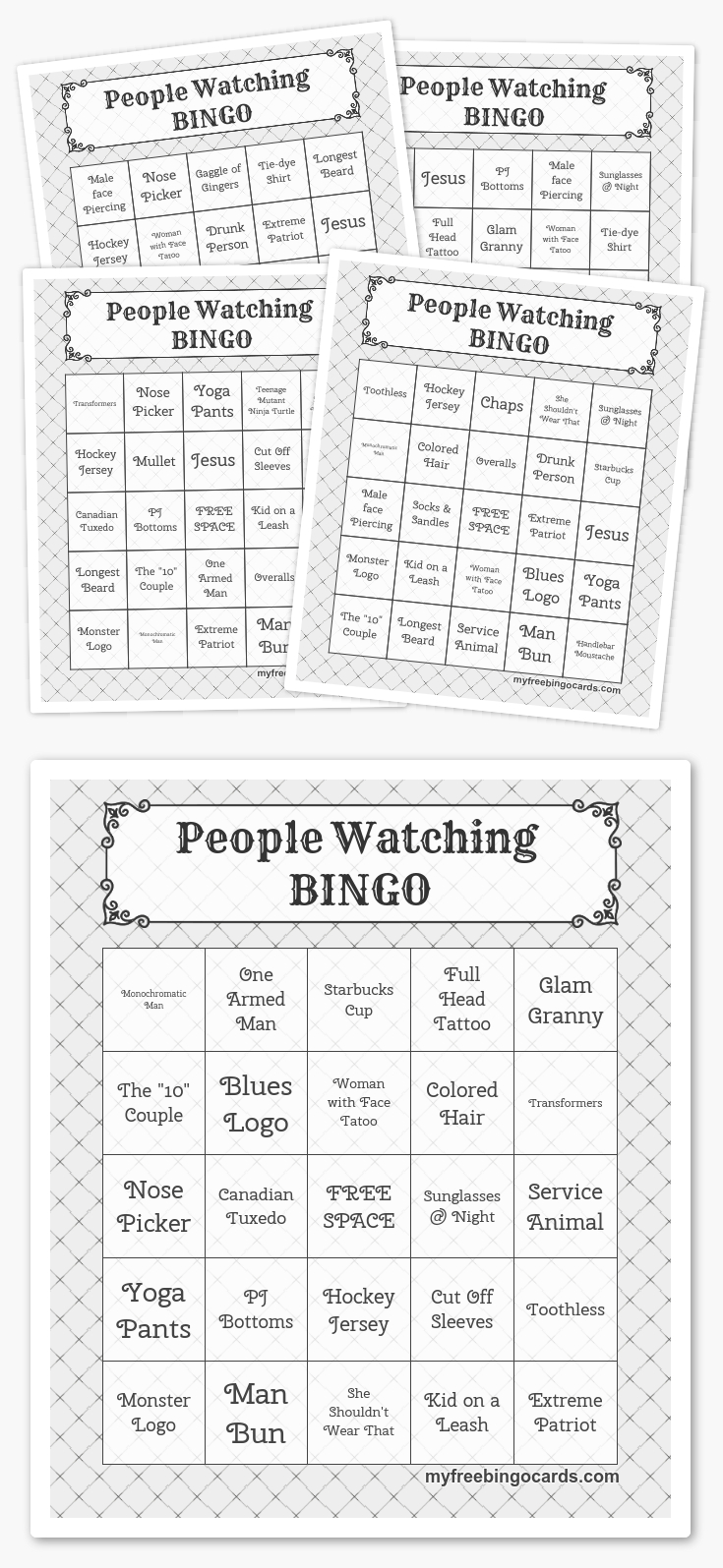 Free Printable Bingo Cards | Free Printable Bingo Cards