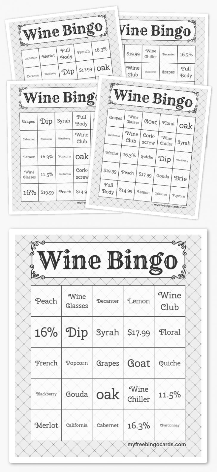 Human Bingo Cards Printable