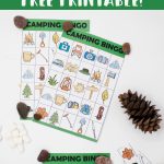 Free Printable Camping Bingo Cards   A Fun Camping Party Or