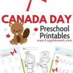 Free Printable Canada Day Preschool Activity Book | Frugal