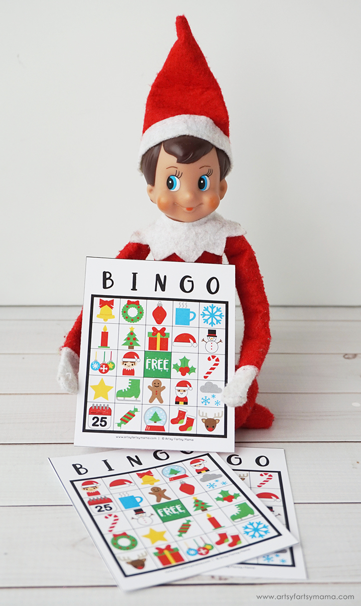 Elf On The Shelf Bingo Printable