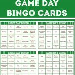 Free Printable Football Bingo Cards | Super Bowl, Super Bowl