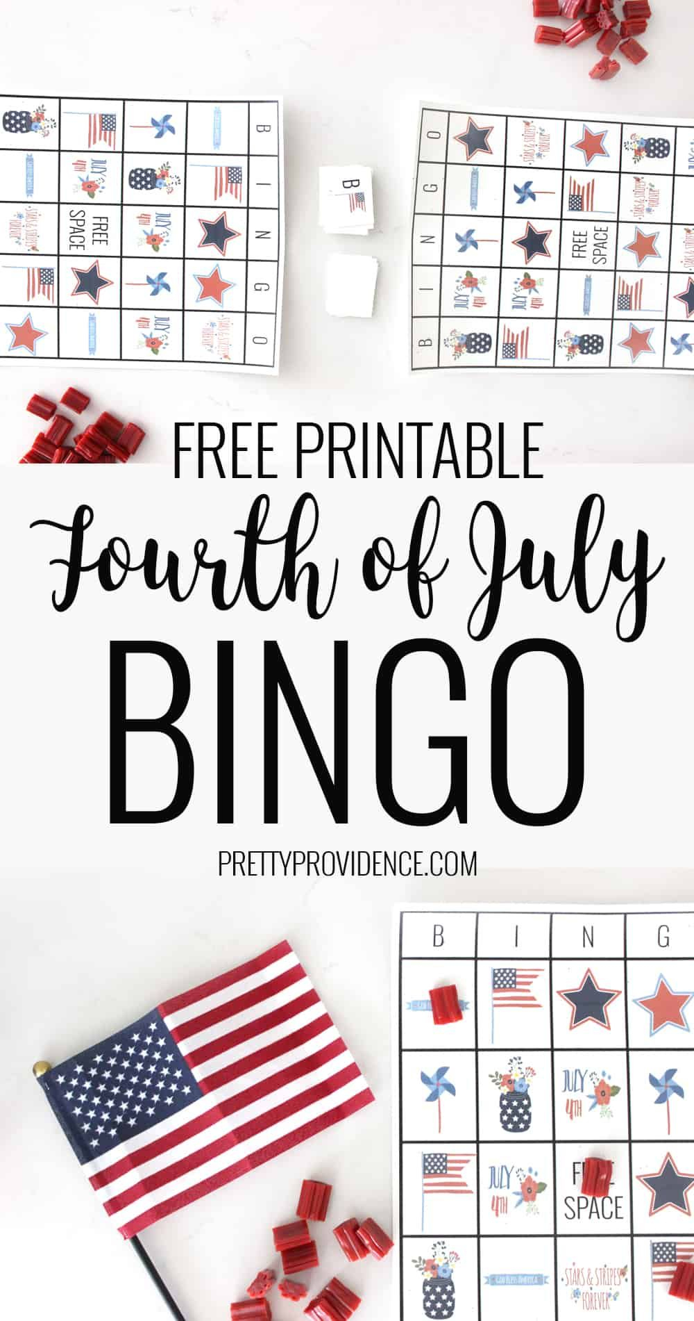 Free Printable Fourth Of July Bingo Cards | Fourth Of July