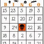 Free Printable Halloween Bingo Game | Halloween Bingo