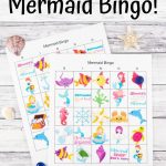 Free Printable Mermaid Bingo (Fun & Easy Mermaid Party