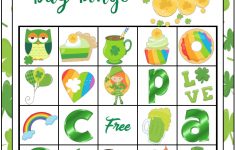 Free Printable St. Patrick's Day Bingo: 40 Cards