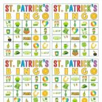 Free Printable St. Patrick's Day Bingo Cards   Play Party