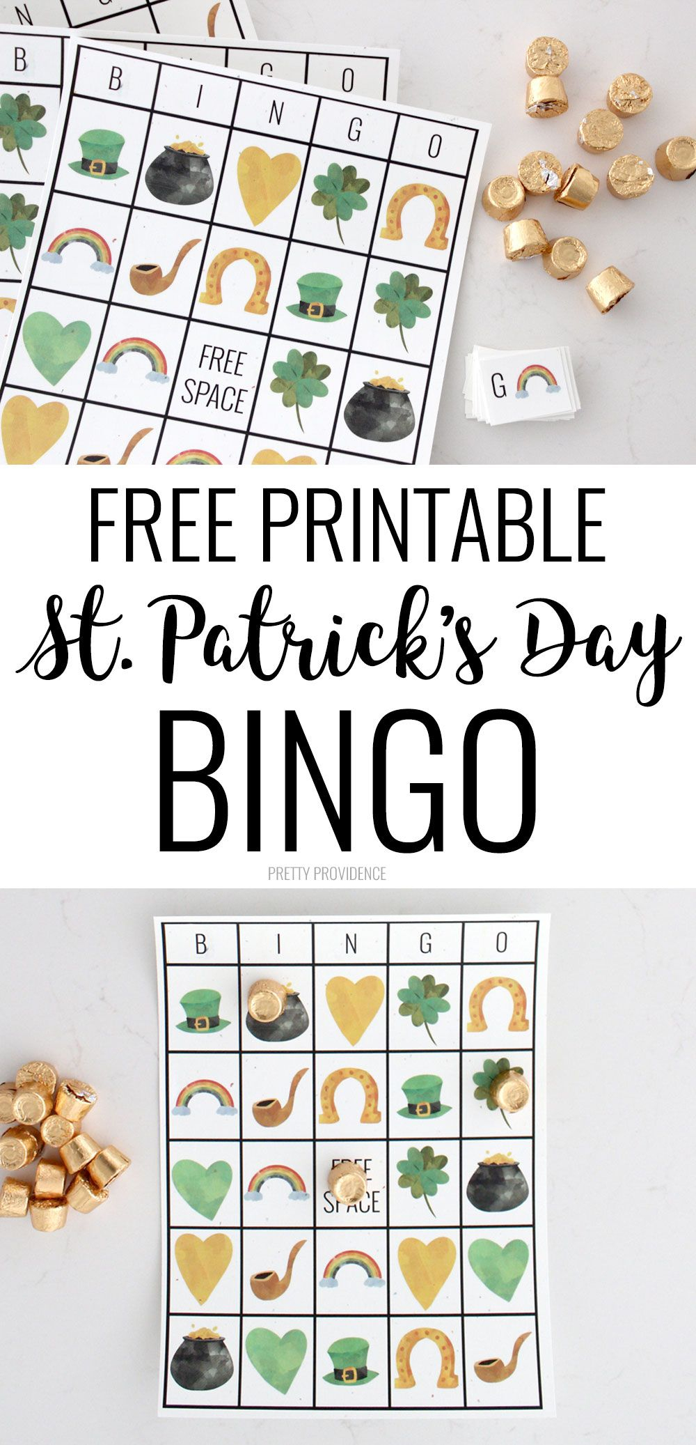 Free Printable St. Patricks Day Bingo Sheets And Calling