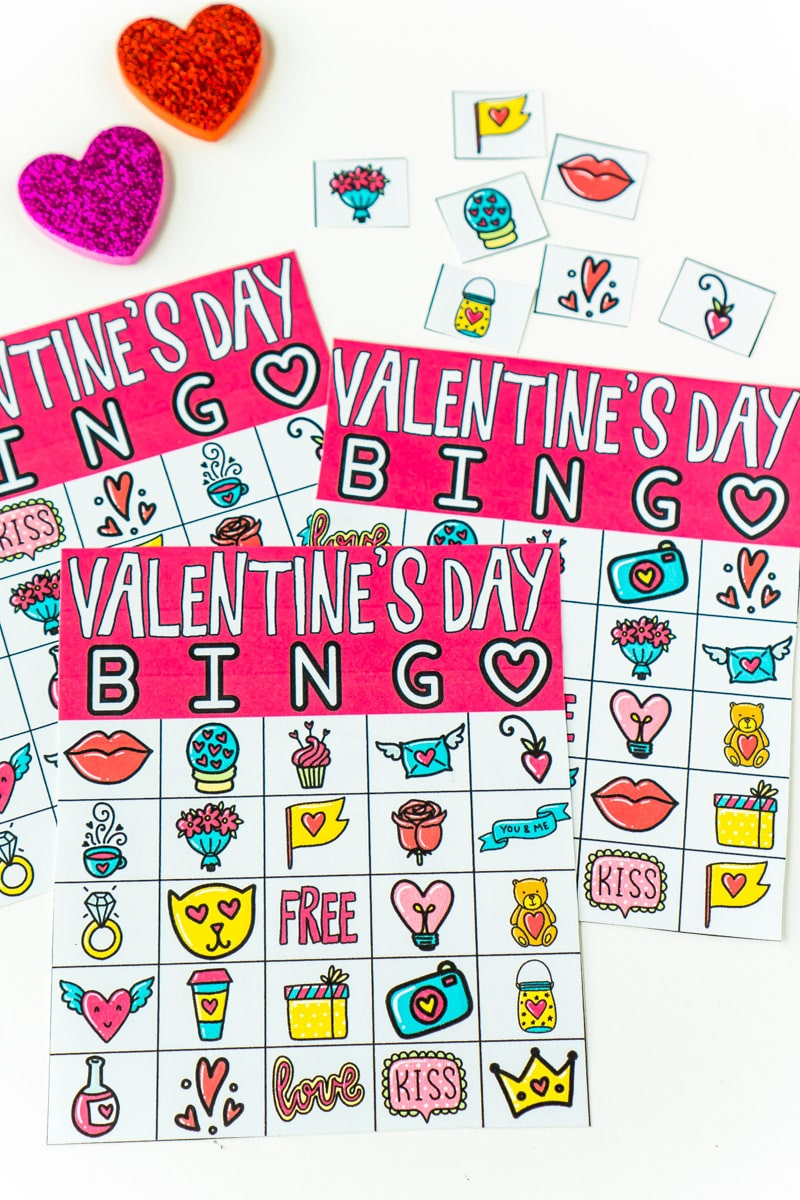 Free Printable Valentine Bingo Cards For All Ages - Play