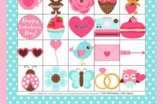 Free Printable Valentine's Day Bingo Cards – Happiness Is