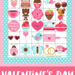 Free Printable Valentine's Day Bingo Cards   Happiness Is