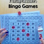Free Single Player Multiplication Bingo Games   Wiskunde