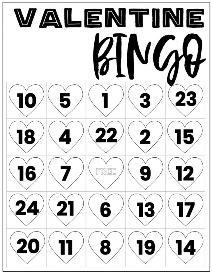 Free Online Bingo Printable Cards