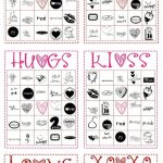 Free Valentines Bingo Cards