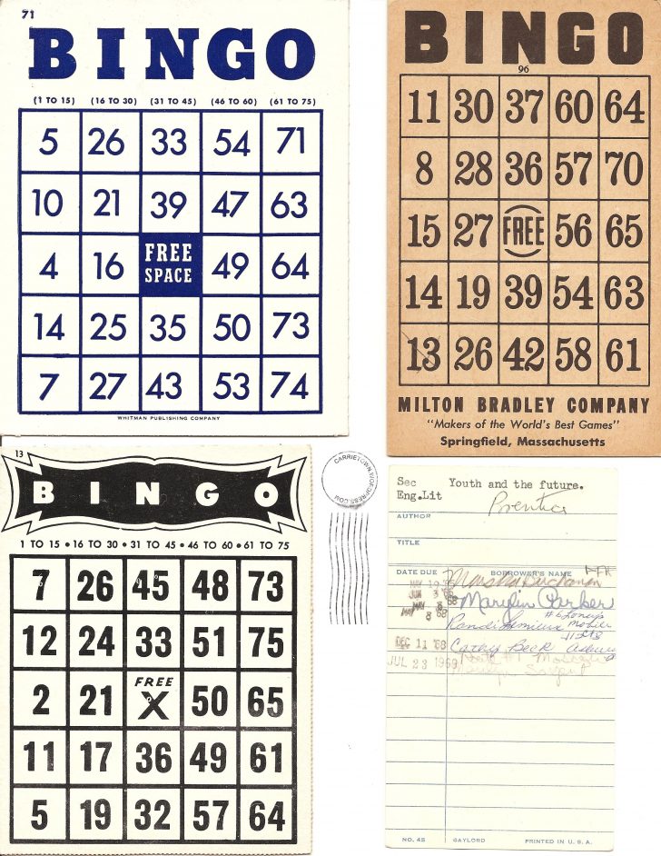 Printable Bingo Markers Card