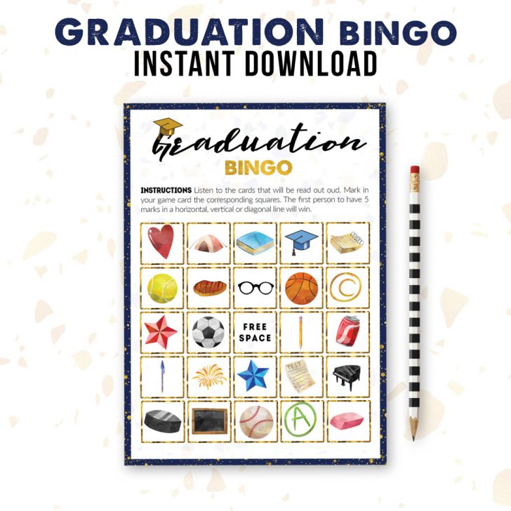 Free Printable Graduation Bingo Cards