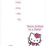 Hello Kitty Free Printable Birthday Party Invitation | Kids
