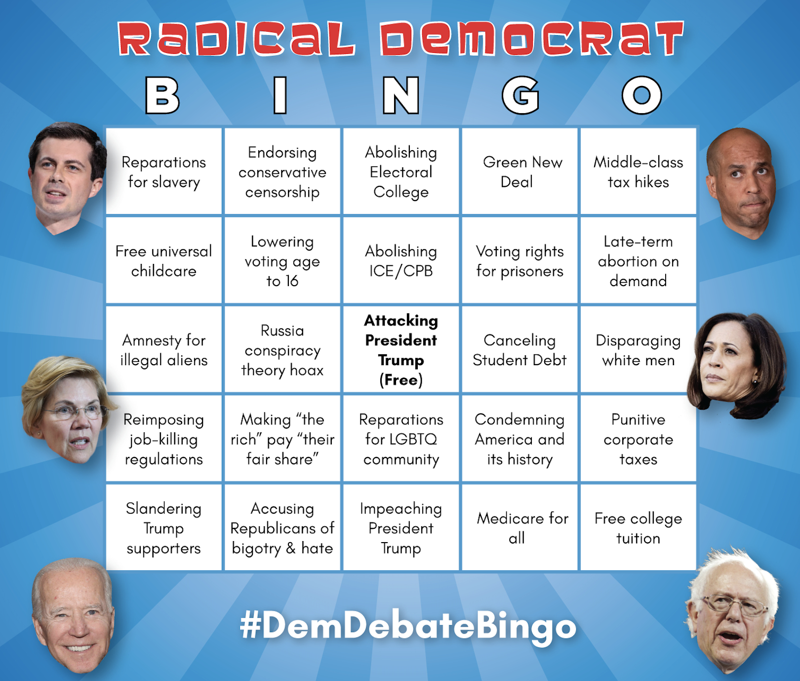 Here&amp;#039;s A Bingo Card To Help You Find The Most Radical