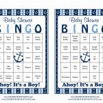 Incredible Baby Shower Bingo Printable 29 Set Of Free Card
