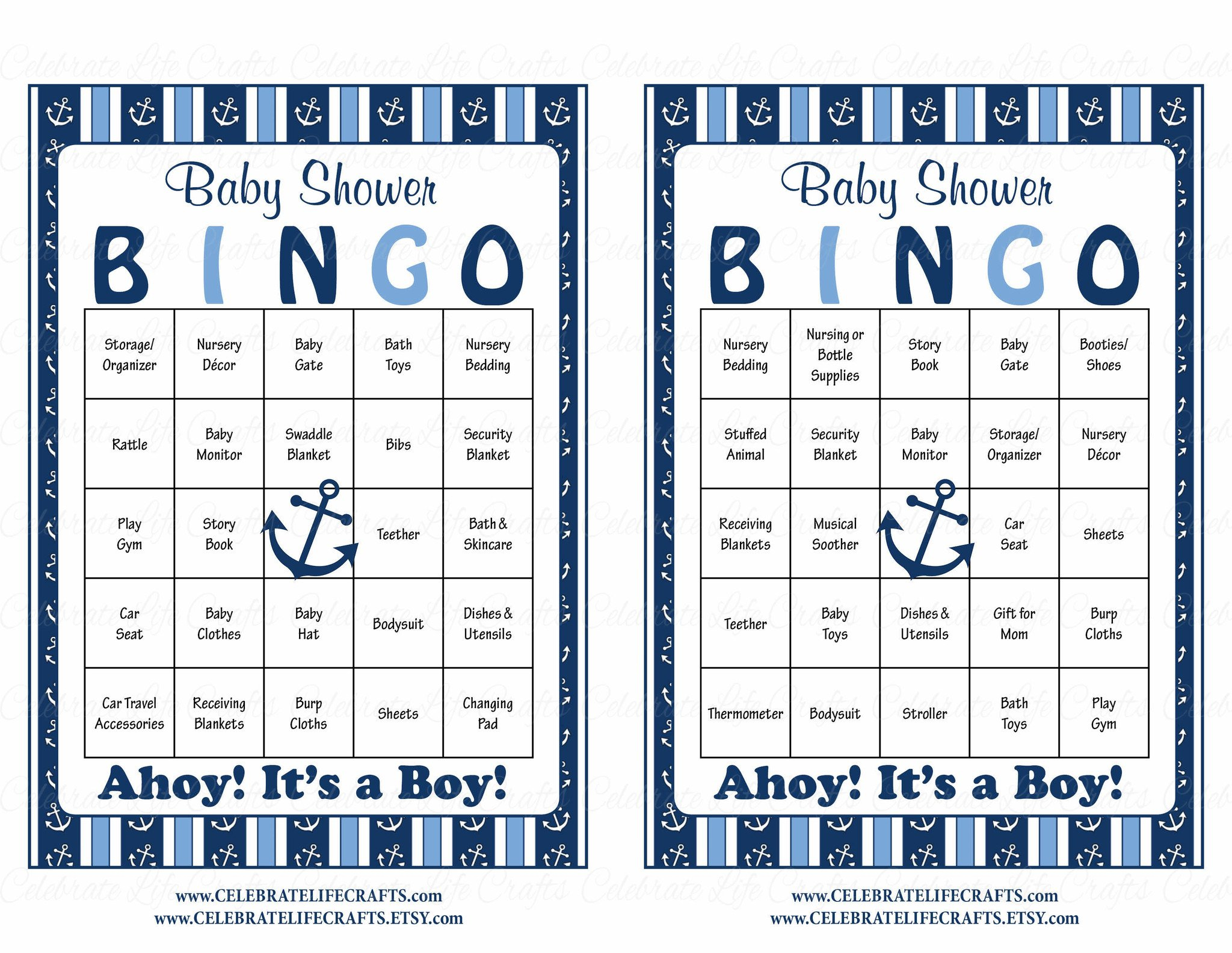Incredible Baby Shower Bingo Printable 29 Set Of Free Card