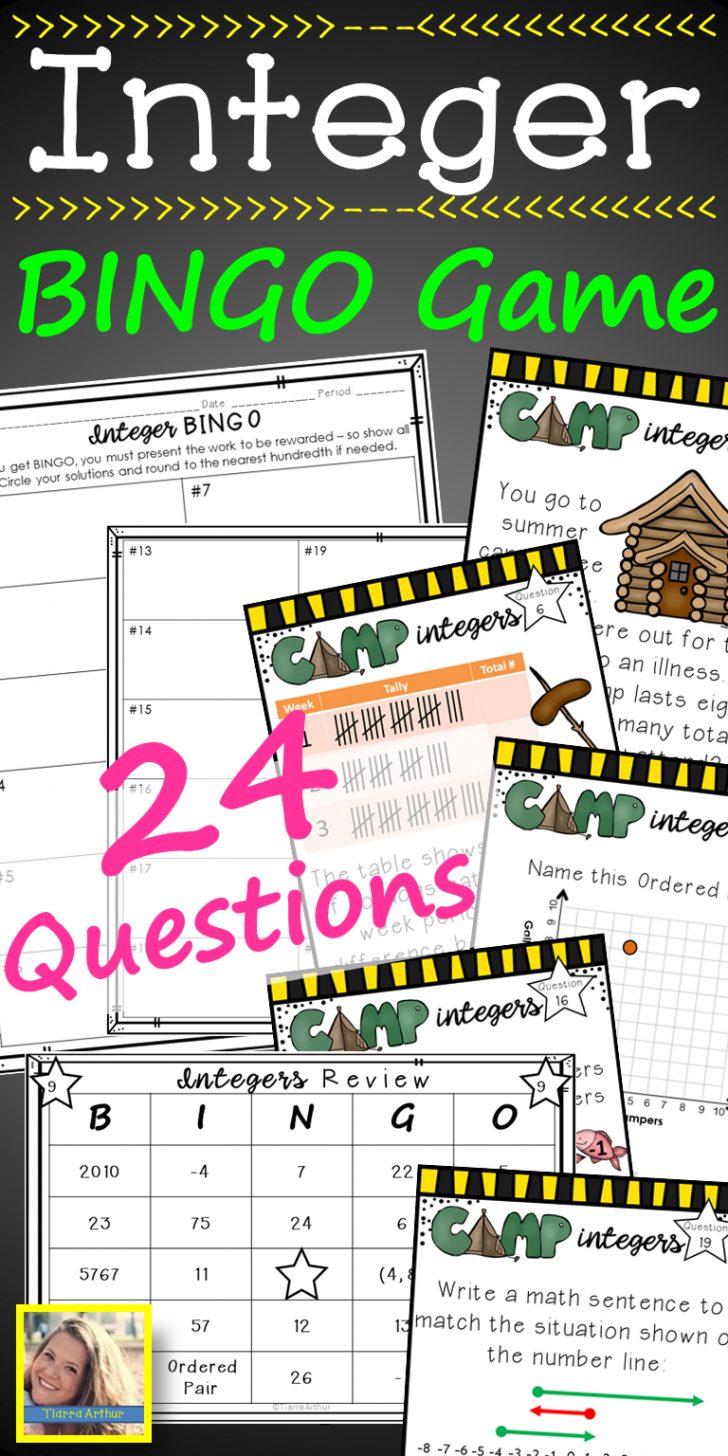 integer-bingo-game-bingo-games-integers-games-printable-bingo-cards