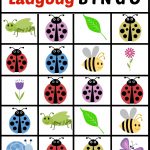 Ladybug Bingo Card 2   Jenny At Dapperhouse Free Printables
