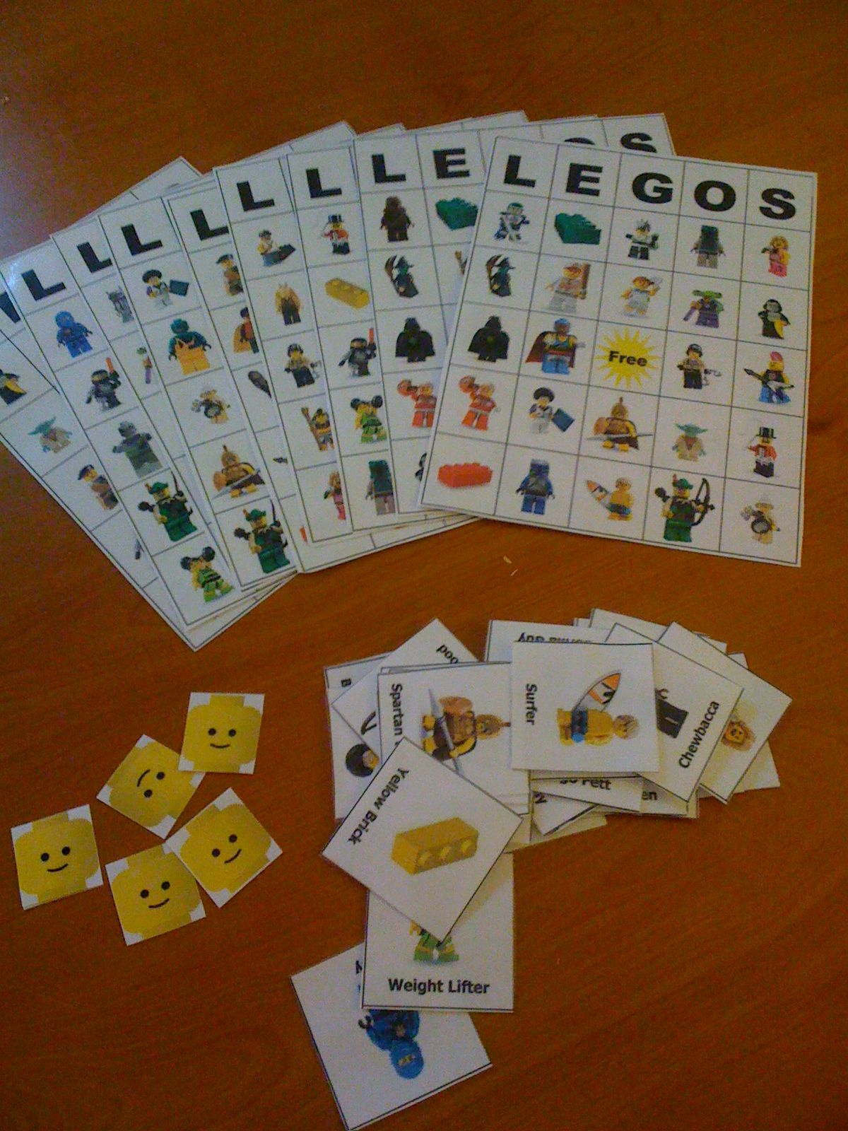 Lego Bingo Is A Free Download From A Blogger&amp;#039;s Site