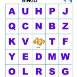 Letter Recognition Bingo Games | Letter Recognition, Letter