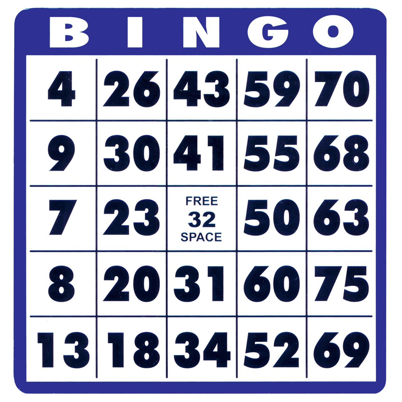 bingo sheets printable