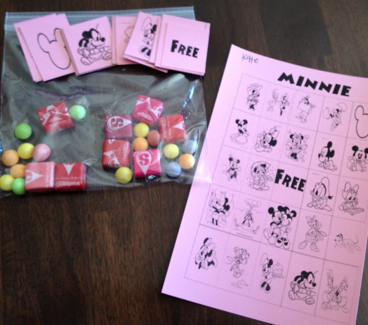 Free Printable Minnie Mouse Bingo Cards