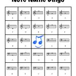 Note Name Bingo This Kit Includes 30 Note Name Bingo Cards