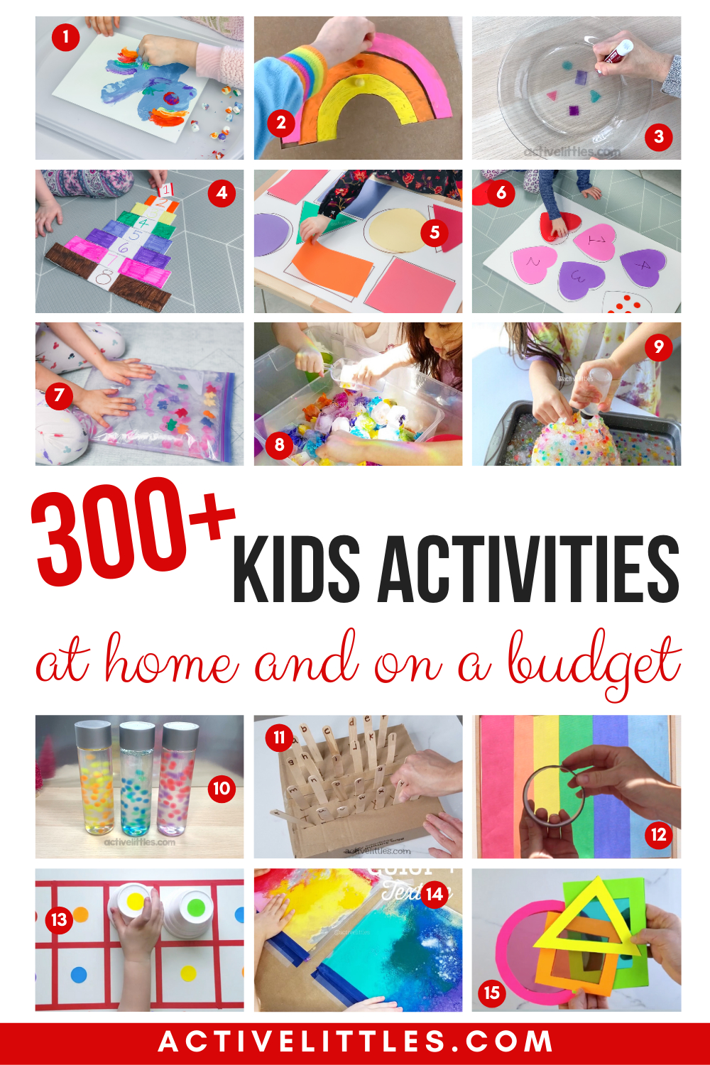 Over 300 Best At Home Kids Activities On A Budget - Tips And