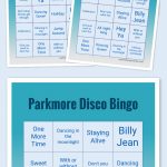 Parkmore Disco Bingo | Conference Call Bingo, Bingo Cards