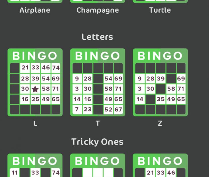 75 Ball Bingo Printable Cards