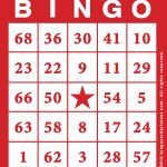 Printable Bingo Cards Template   Bingocardprintout
