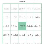 Rhythm Bingo Music Game | Culciar School Of Music