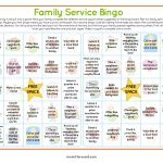 Service Bingo Card Printable | Bingo Cards, Bingo, Cards